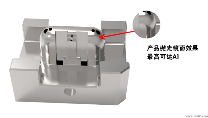 图6:抛光性能示意图04 3d打印模具原材料问题另一个影响3d打印模具